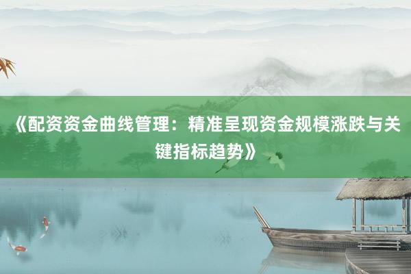 《配资资金曲线管理：精准呈现资金规模涨跌与关键指标趋势》